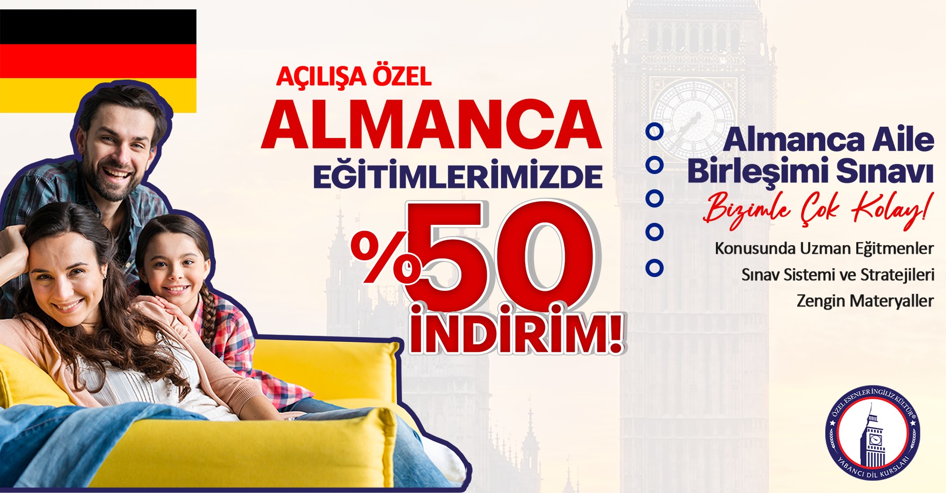 Esenler İngiliz Kültür Aile Birleşim Sınavı